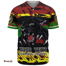 Penrith Panthers Baseball Shirt - Theme Song Inspired