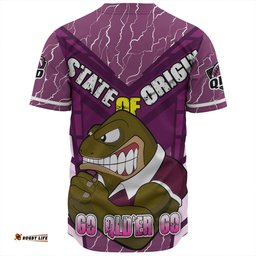 Cane Toads Sport Baseball Shirt - Custom Mighty Maroons