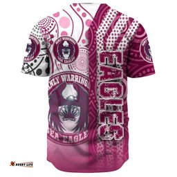 Clothing Manly Warringah Sea Eagles Sporty Style Baseball Jersey Shirts