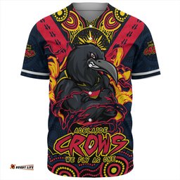Amazing Aussie Adelaide Crows Ripped Legacy of the Game Baseball Shirt