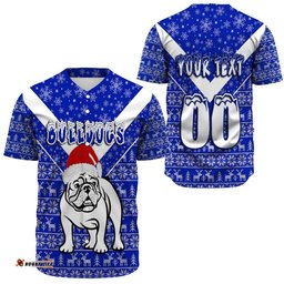 Custom Clothing Canterbury Bankstown Bulldogs Aboriginal Tattoo Baseball Jersey Shirts
