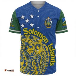 Amazing Aussie Australia South Sea Islanders Proud To Be Solomon Islander In Polynesian Pattern Inspired Baseball Shirt
