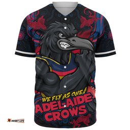 Amazing Aussie Adelaide Crows Spirit Warriors Of The Game Baseball Shirt