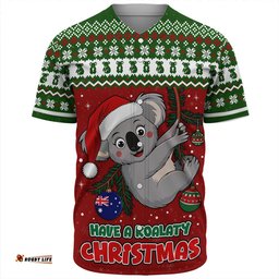 Amazing Aussie Australia Have A Koalaty Christmas Baseball Shirt