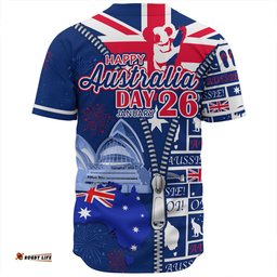 Amazing Aussie Australia Australia Day Spirit ��� 26th January Special Baseball Shirt