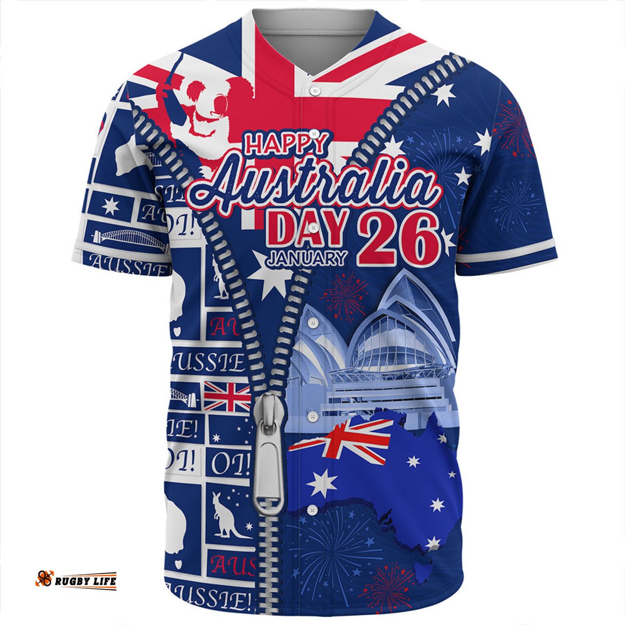 Amazing Aussie Australia Australia Day Spirit ��� 26th January Special Baseball Shirt