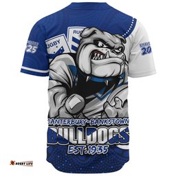 Amazing Aussie Canterbury Bankstown Bulldogs Battle For Glory Rugby Finals Edition Baseball Shirt