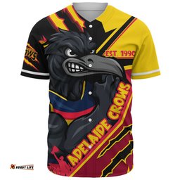 Amazing Aussie Adelaide Crows Battlefield Glory Gear Baseball Shirt