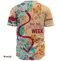 Amazing Aussie Australia National Reconciliation Week Custom Be A Voice For Generations Shirt Baseball Shirt