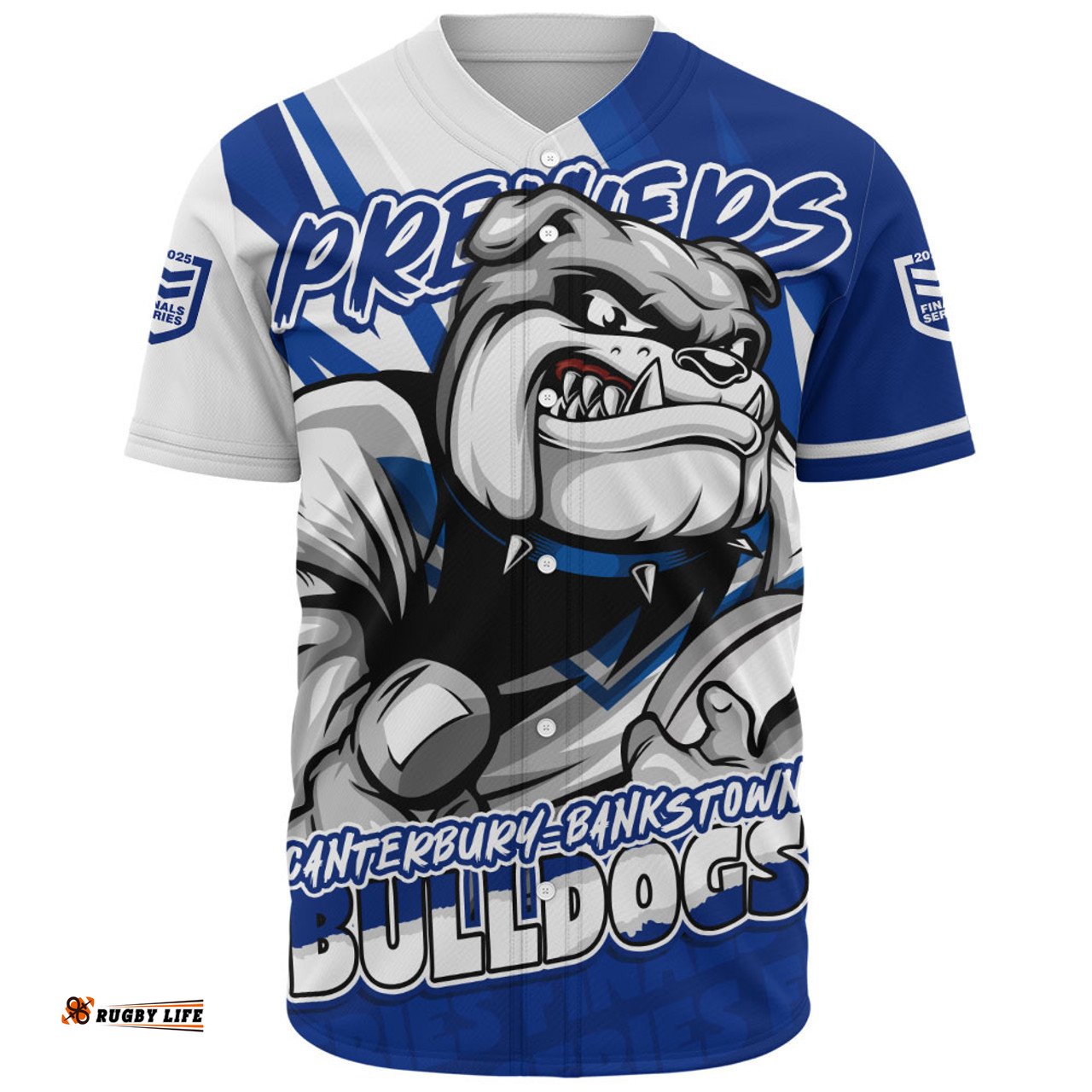 Amazing Aussie Canterbury Bankstown Bulldogs Chasing Victory 2025 Final Series Pride Baseball Shirt