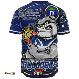 Amazing Aussie Canterbury Bankstown Bulldogs Spirit Of NAIDOC Series Baseball Shirt
