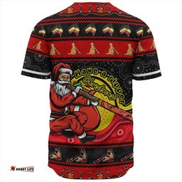 Amazing Aussie Australia Ripper Aboriginal Christmas Down Under Baseball Shirt