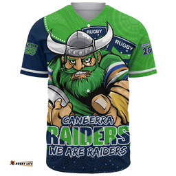 Amazing Aussie Canberra Raiders Battle For Glory Rugby Finals Edition Baseball Shirt