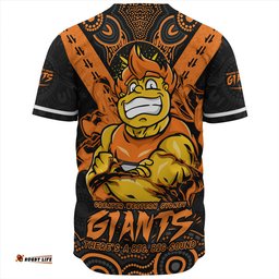 Amazing Aussie GWS GIANTS Ripped Legacy Of The Game Baseball Shirt