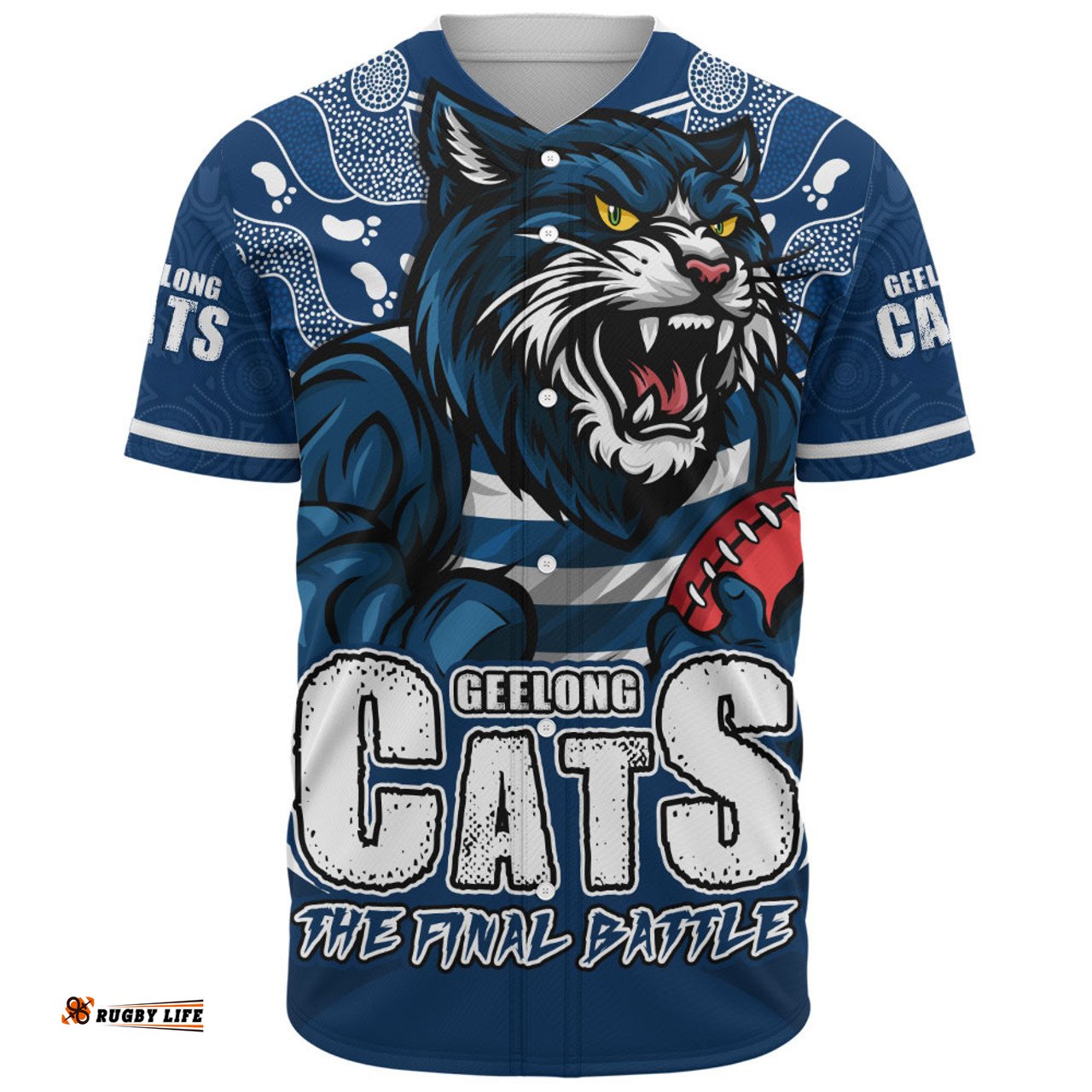 Amazing Aussie Geelong Cats Final Clash Battle Edition Baseball Shirt
