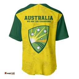 Australia Cricket Baseball Jersey Shirt History Champions World Cup Unique