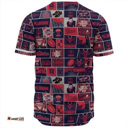 Amazing Aussie Melbourne Legacy Of The Pride Comic Style Baseball Shirt