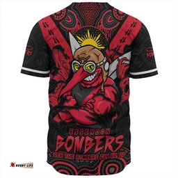 Amazing Aussie Essendon Ripped Legacy Of The Game Baseball Shirt