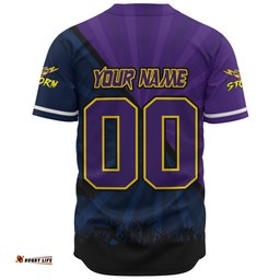 Amazing Aussie Melbourne Storm Fearless Soul Series Baseball Shirt
