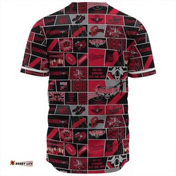 Amazing Aussie Essendon Legacy Of The Pride Comic Style Baseball Shirt