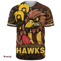 Amazing Aussie Hawthorn NAIDOC Spirit Of Country Baseball Shirt