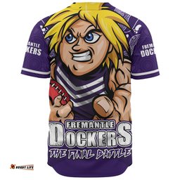 Amazing Aussie Fremantle Final Clash Battle Edition Baseball Shirt