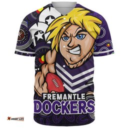 Amazing Aussie Fremantle NAIDOC Spirit Of Country Baseball Shirt