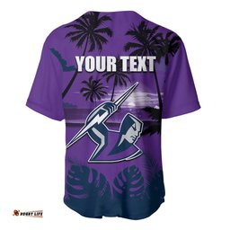 NRL Storm Baseball Jersey Shirt Summer Vibe Style