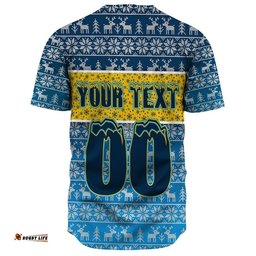 Custom Clothing Gold Coast Titans Christmas Aboriginal Tattoo Baseball Jersey Shirts