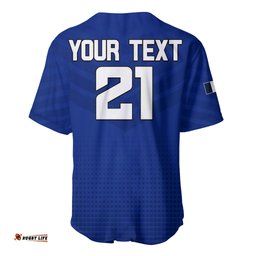 Custom Personalised France Rugby 7s Come On Les Bleus Baseball Jersey Shirt