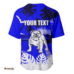 NRL Bulldogs Baseball Jersey Shirt Summer Vibe Style