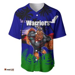 NRL Warriors Baseball Jersey Shirt Summer Vibe Style