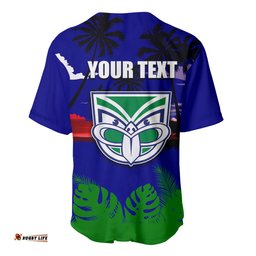 NRL Warriors Baseball Jersey Shirt Summer Vibe Style