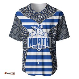 AFL North Baseball Jersey Shirt Mix Dot Aboriginal