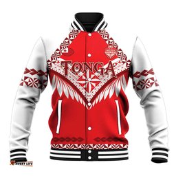 Custom Tonga Mate Maa Rugby Baseball Jacket Go Champions