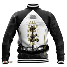 Vibe Hoodie Clothing - Custom Anzac Day We Will Never Forget Baseball Jacket