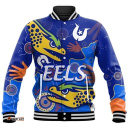 Custom Text And Number Parramatta Eels NAIDOC Week Baseball Jacket Torres Strait Eels Aboriginal