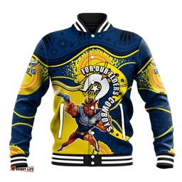 Cowboys Mascot NRL Baseball Jacket NAIDOC
