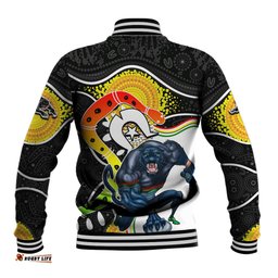Panthers Mascot NRL Baseball Jacket NAIDOC