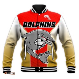 Dolphins Rugby Baseball Jacket Since 1947 Dynamic Version