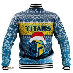 Vibe Hoodie Clothing - Gold Coast Titans Christmas Baseball Jackets