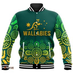 Australia Rugby Wallabies Baseball Jacket