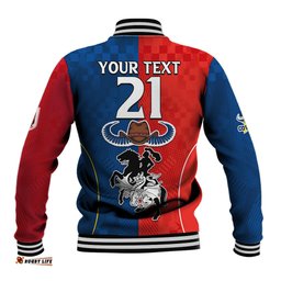 Custom NRL Cowboys Combine Dragon Rugby Baseball Jacket Sporty Style