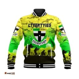 Ltyentye Apurte ANZAC Baseball Jacket Simple Style - Ltyentyies