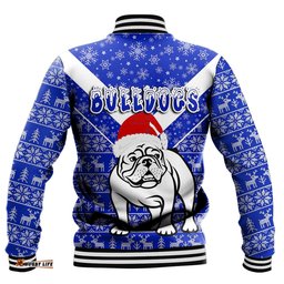 Vibe Hoodie Clothing - Canterbury-Bankstown Bulldogs Christmas Baseball Jackets