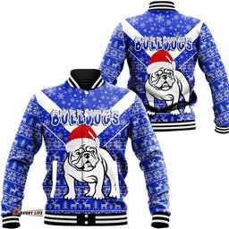 Vibe Hoodie Clothing - Canterbury-Bankstown Bulldogs Christmas Baseball Jackets