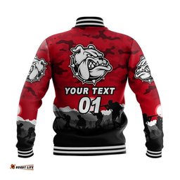 Custom Personalised West Football Club Alice Springs ANZAC Baseball Jacket The Bloods Simple Style - Red