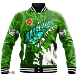 Vibe Hoodie Clothing - Custom New Zealand Anzac Walking In The Sun Baseball Jacket