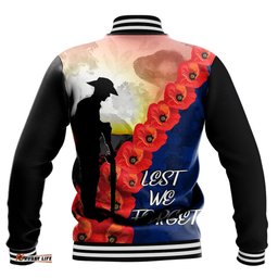 Vibe Hoodie Clothing - Anzac Day All Gave Some Baseball Jacket