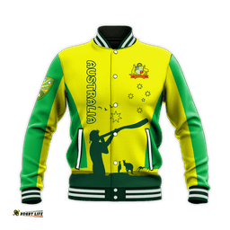 Cricket Australia Baseball Jacket Aboriginal My Life